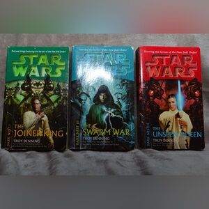 Star Wars Dark Nest Trilogy Series Paperback Book Lot of 3 Sci F Adventure